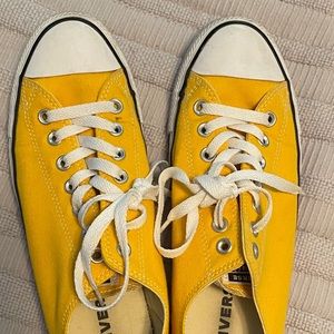 Yellow converse